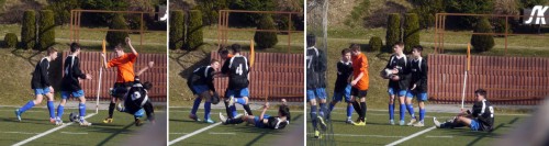 SK Smiřice/FK Jaroměř - TJ Rasošky-Josefov - Pohár SD 1.3.2015, foto: Václav Mlejnek